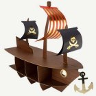 Piratskepp Tårtställ