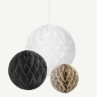 Honeycombs Vit/Svart/Beige