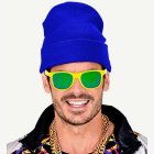 Hip Hop Beanie Blå