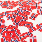 Norge Flagga Konfetti