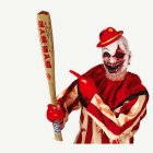 Horror Clown Uppblåsbart Slagträ