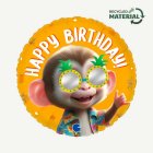 Cool Apa Happy Birthday Folieballong