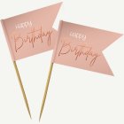 Cocktailpinne Happy Birthday Lush Blush