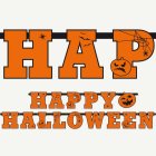 Happy Halloween Pumpa Girlang