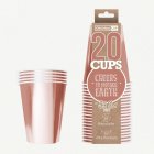 Original Cup Pappersmuggar Roséguld