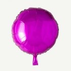 Rund Folieballong Hot Pink