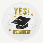 Examen Yes You Did It Papperstallrikar