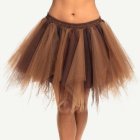 Vild Petticoat Kjol Brun
