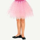 Glittrande Tutu Tyllkjol Barn Ljusrosa