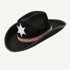 Sheriff Cowboy Barnhatt Svart