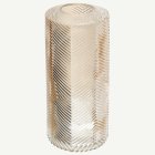 Geometrisk Glasvas Guld