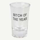 Bitch Of The Year Snapsglas