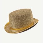 Deluxe Hög Hatt Guld