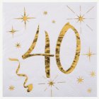 40 År Servetter