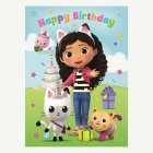 Happy Birthday Gabbys Dockskåp Kort