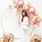 Cirkel Backdrop Guld
