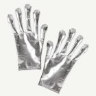 Metallic Alienhandskar Silver