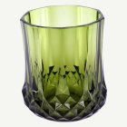 Återanvändbart plastglas grön