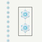Snöflinga Girlang