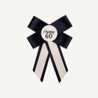 60th Birthday Prisrosett Svart/Vit