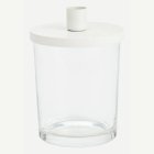 Ljusstake Glasvas Vit