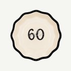 Hello 60 Rosett Papperstallrikar