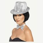 Paljett Trilby Silver