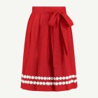 Dirndl Förkläde Röd