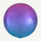 Orbz Folieballong Ombre Lila/Blå
