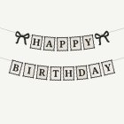 Happy Birthday rosettbanderoll