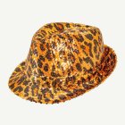 Leopardfläckig Fedora