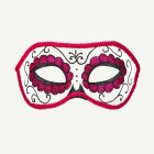 Day Of The Dead Mask Svart/Rosa