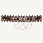 Steampunk Kugghjul Choker