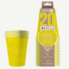 Original Cup Pappmugg Gul