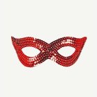 Paljett Ögonmask Röd