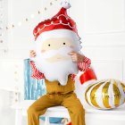 Jultomten Folieballong