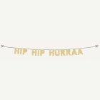 Hip Hip Hurraa Girlang Guld