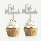 Eid Mubarak Tårttoppers Silver