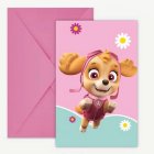 Paw Patrol® Skye & Everest Inbjudningskort