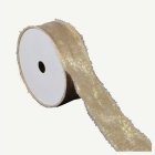 Skinande Satinband Guld
