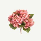 Kunstgjord Hortensia Bukett Rosa