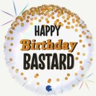 Happy Birthday Bastard Folieballong