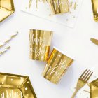 Guld Happy New Year Muggar