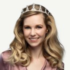 Prinsesstiara Metall Diamant