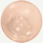 Genomskinlig Rund Ballong Orange