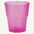 Plastmugg Rosa