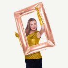 Fotoram Folieballong Roséguld