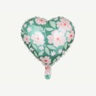 Folieballong Blomsterhjärta