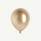 Krom latexballonger champagneguld