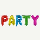 Party Folieballonger Flerfärgade